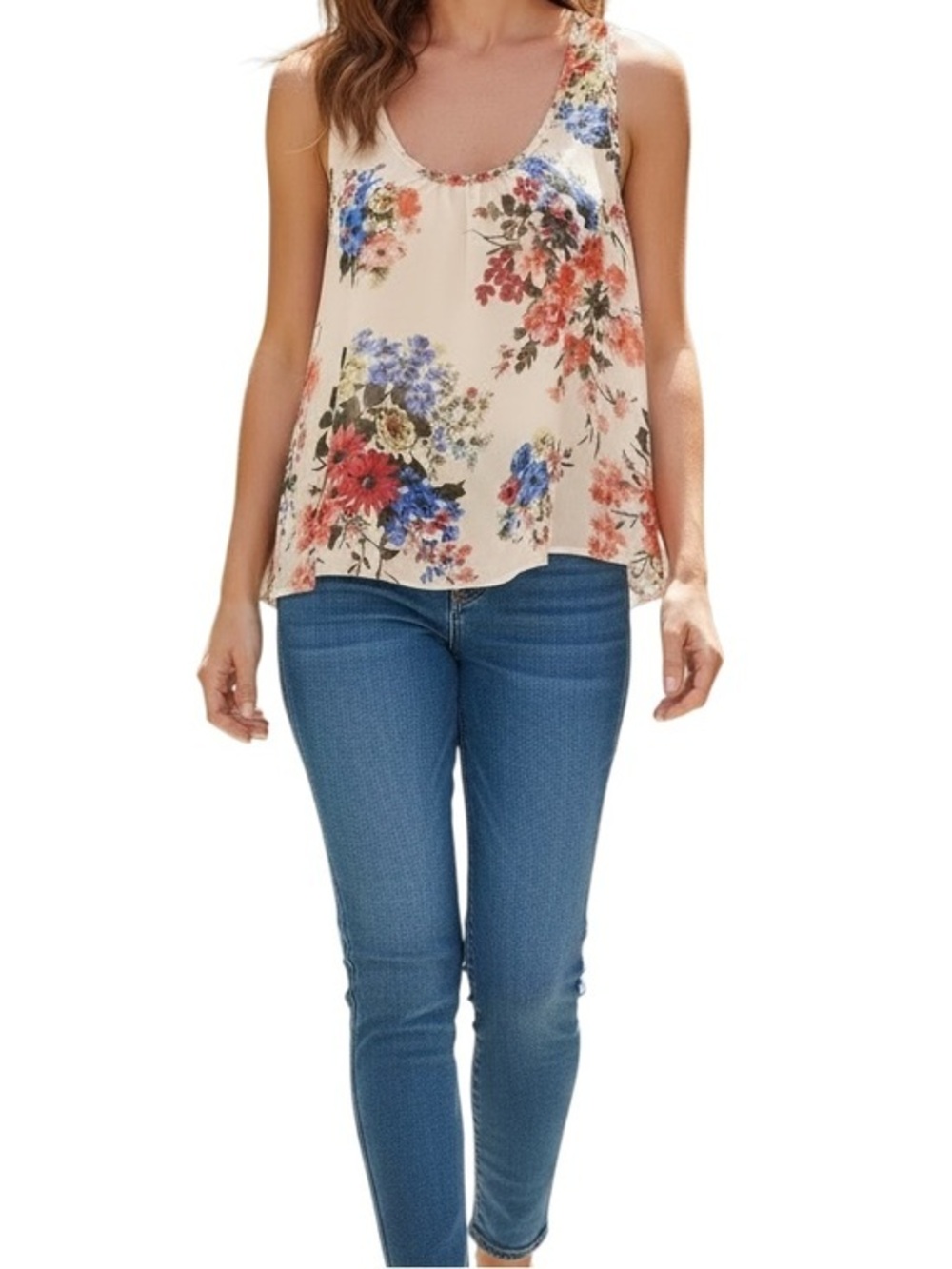 Love J Floral Top Size M